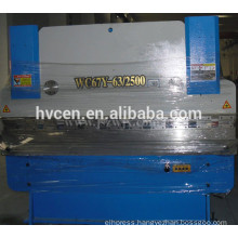 manual bending machine steel plate WC67Y-100T/4000